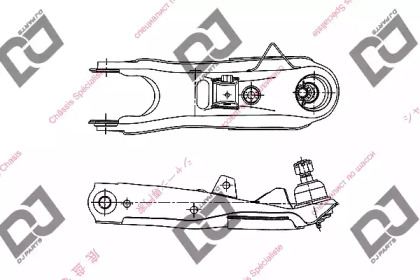 Рычаг независимой подвески колеса DJ PARTS DA1429